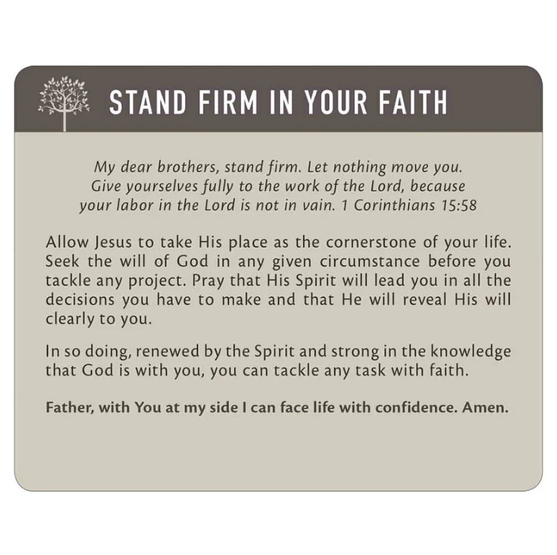 Stand Firm Cards In Tin - Image 2