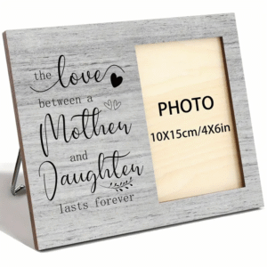 Mother & Daughter Wooden Frame