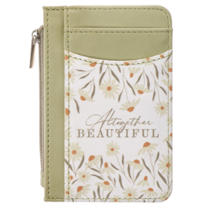 Altogether Beautiful Faux Leather ID Card Holder