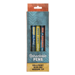 Life Is an Adventure with Jesus five-piece retractable ballpoint pen set