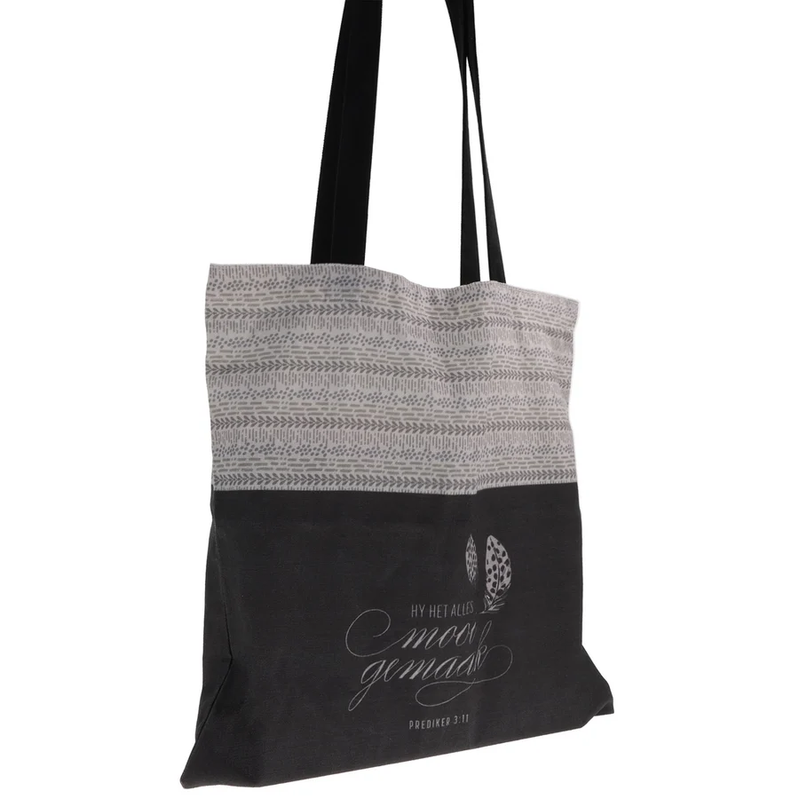 Hy Het Alles Mooi Gemaak Afrikaans Canvas Tote Bag - Image 2